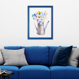 Wallity Cuadro Decorativo Enmarcado Multicolor 32 x 42 cm